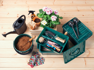 Förvaringslåda med insats SmartStore Ocean, 40 x 30 x 19 cm