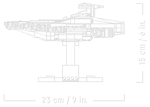 LEGO Star Wars Acclamator-luokan hyökkäysalus 75404, yli 18-vuotiaille