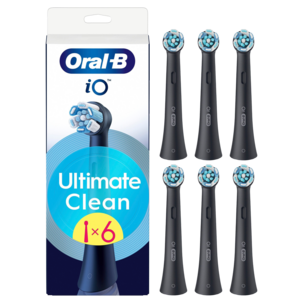 Oral-B iO Ultimate clean borsthuvud, svart