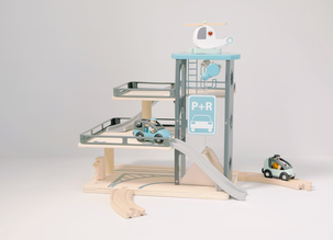 Parkeringshus i tre, fra 3 år