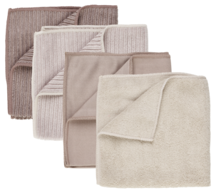 Mikrofiberduk 32 x 31 cm, 4-pack 