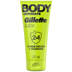 GilletteLabs Body och Intime rakgel 2-i-1, 177 ml