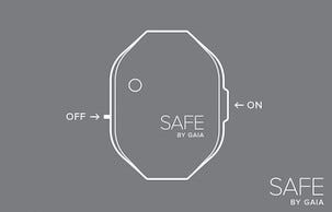 Armband med överfallslarm, Safe by Gaia