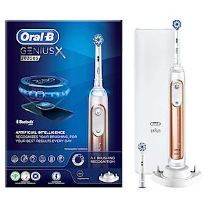 Sähköhammasharja Oral-B Genius X 20200S, Rose Gold