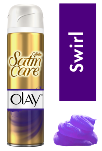 Rakgel Gillette Satin Care Violet Swirl