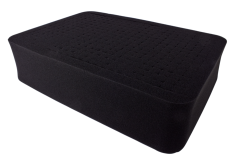 Innlegg til oppbevaringskoffert, forhåndsskåret mønster, 385 x 270 x 92 mm