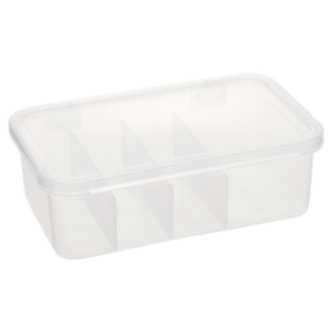 Kabelboks i plast med lokk
