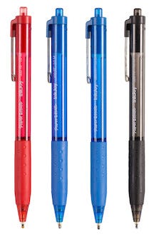 Kulspetspennor Paper Mate InkJoy 300RT, 4-pack
