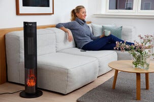 Lämpöpuhallin ja koristetakka, Hygge