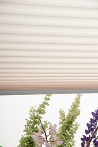 PLISSÉGARDIN HVIT 80CM