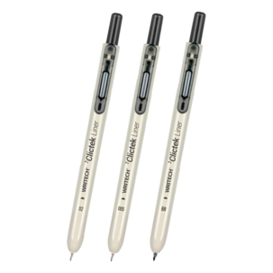Writech Clictek Liner pennor, 9-pack