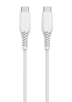 USB C kabel 1m USB C til USB C Clas Ohlson