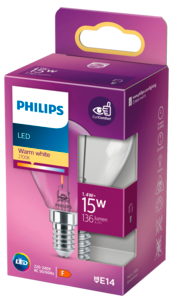 Philips LED-pære E14 