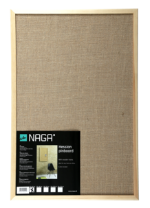 Ilmoitustaulu juutti 60x40 cm