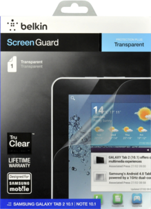 Displayskydd till surfplattor, Belkin