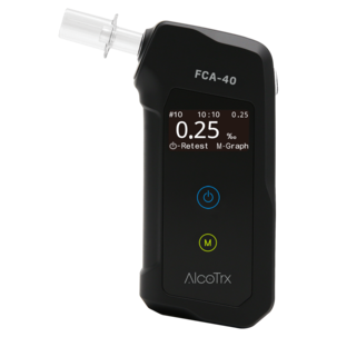 Alkotestare FCA40 med 6 munstycken