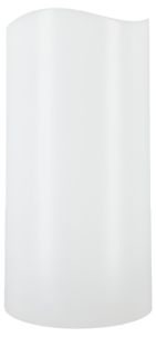 Blockljus LED med timer utomhus, vitt, Northlight