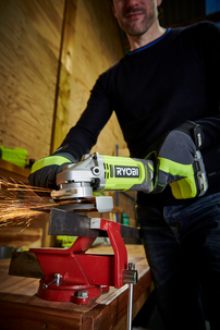 Ryobi Kulmahiomakone 115 mm RAG18115-0 One+ 18 V, akkukäyttöinen