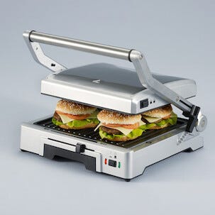 Severin Deluxe elektrisk bordgrill KG 2392, 1800 W