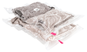 Vakuumpåsar för kläder och täcke, 2-pack