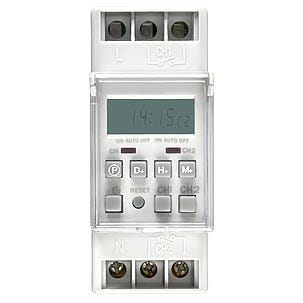 Kopplingsur för DIN-montage