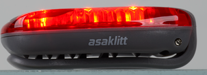 Asaklitt LED-lampe med klips