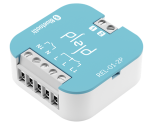 Plejd relé REL-02, 2-polet innbyggingsrelé med Bluetooth