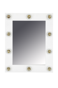 Speil med belysning 55 x 45 cm, Northlight