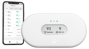 Airthings View Plus, radonmåler og luftmåler