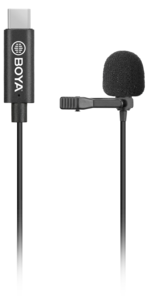 USB-C mikrofon till mobil, Boya Lavalier BY-M3