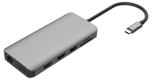 USB-C dockningsstation 12-i-1