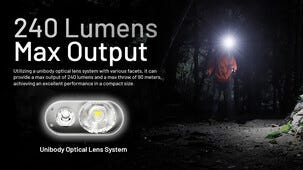 Nitecore HA11 ultralett hodelykt, 240 lumen