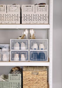 Klappboks av resirkulert plast, large 33 x 24,5 x 13,8 cm