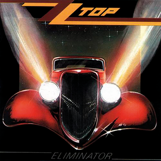 ZZ Top Eliminator vinylplate