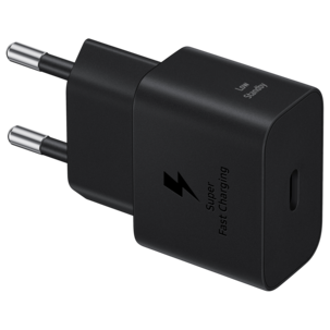 Samsung Power Adapter 25 W med USB-C-kabel, svart