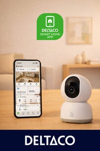 Deltaco SH-IPC16 Valvontakamera sisäkäyttöön, WiFi
