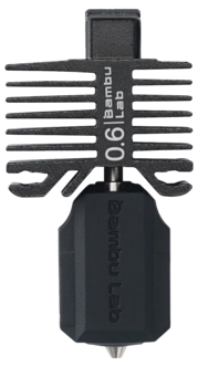 Bambu Lab Hotend 0,6 mm karkaistu teräs, Bambu P1 Series