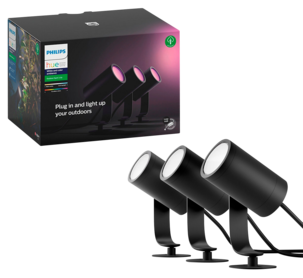Spotlight Philips Hue Lily Spike, 3-pack