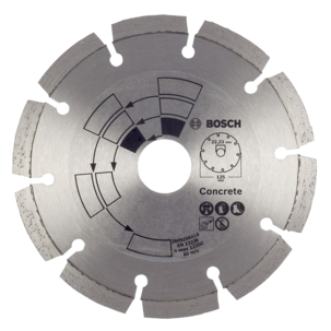 Diamantkapskiva för betong 125 mm, Bosch