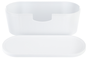 Kabellåda plast, sladdgömma för kablar och grenuttag