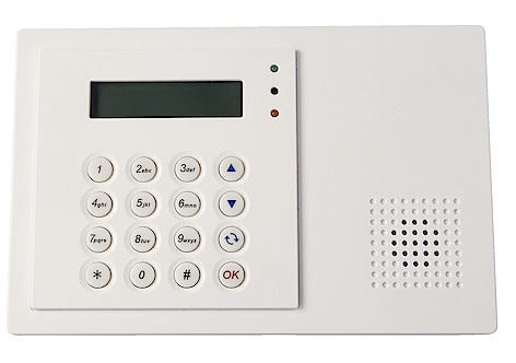 Trådløs alarmsentral