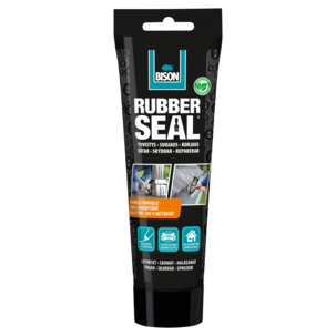 Bison Rubber fogmassa i tub, 250 gram