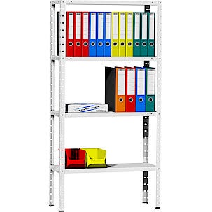 Plåthylla 75 x 30 x 150 cm