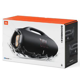JBL Boombox 4 bærbar Bluetooth-høyttaler vanntett