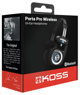 Koss Porta Pro 2.0 Wireless, trådlösa hörlurar