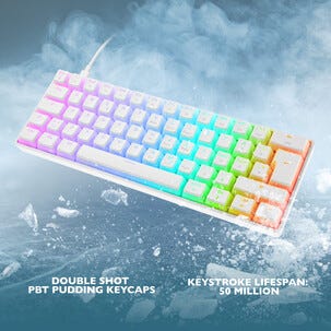 Deltaco mekaniskt gamingtangentbord mini 60, GAM-075V2