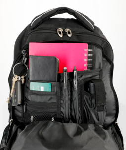 Asaklitt 30 liters svart ryggsekk