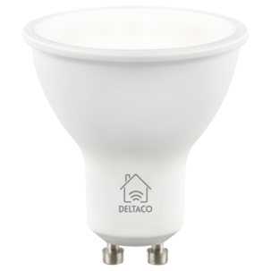 Deltaco Smart Home GU10 LED-pære dimbar wifi 4,5 W