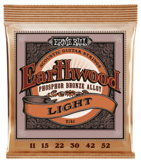 Ernie Ball Earthwood Light Acoustic 11-52 stålsträngar