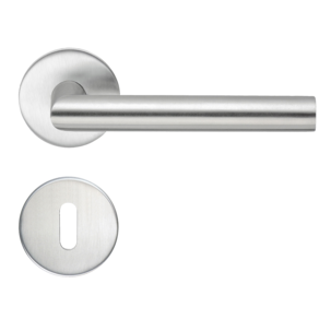 Beslagsboden B912 dörrhandtag med nyckelskylt, innerdörr